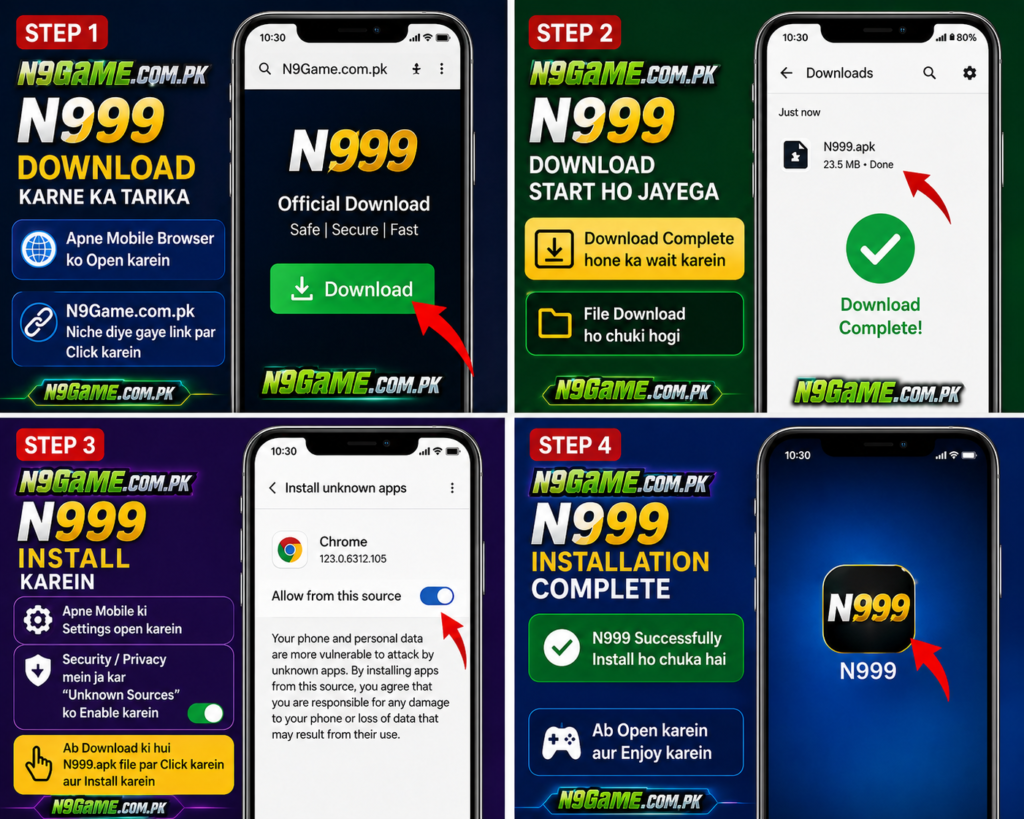 How to Download N999 Game APK for Android?